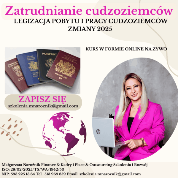 Zatrudnianie Cudzoziemców - Zmiany 2025 r. z uwzględnieniem Ustawy z dnia 21 lutego 2025 r. o Warunkach Dopuszczalności Powierzania Pracy Cudzoziemcom na Terytorium RP – Nowe Regulacje, Nowe Obowiązki
